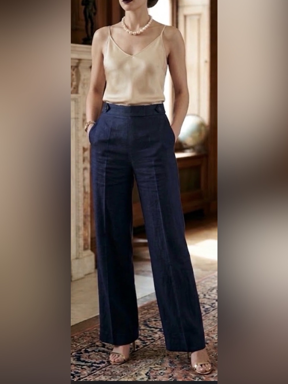 Talbots Dark Blue Pants